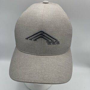 LevelWear FLEXFIT DELTA Adult Gray Cap Hat Size L/XL